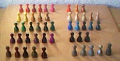 holzfiguren standard A in 49 farben