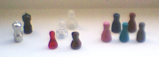 figuren aus metall,glas/keramik,modelliermasse